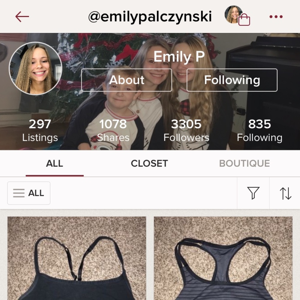 Highly recommend her closet!!😁@emilypalczynski